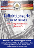 Auftaktkonzerte des Kammerchors für USA