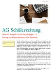 Neues Projekt: Schülerzeitung am DoG