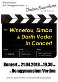 Konzert am 21.4. im DoG: „Winnetou, Simba & Darth Vader“
