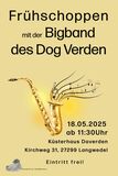 Konzert der  BigBand am 18.5.2025, 11.30 Uhr in Daverden