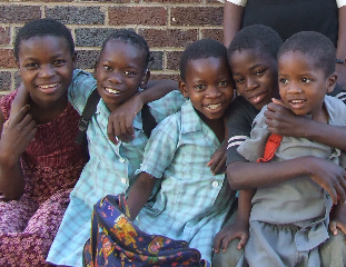 Kinderheim in Simbabwe